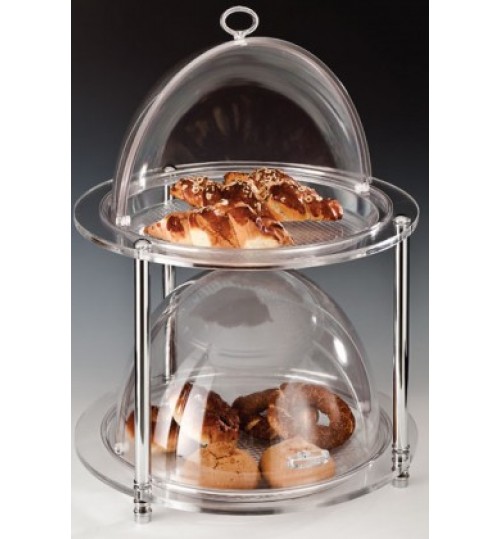 OLYCARBONAT FANUSLU TEŞHİR STANDI / BÜYÜK 49,5 X H: 54 Cm